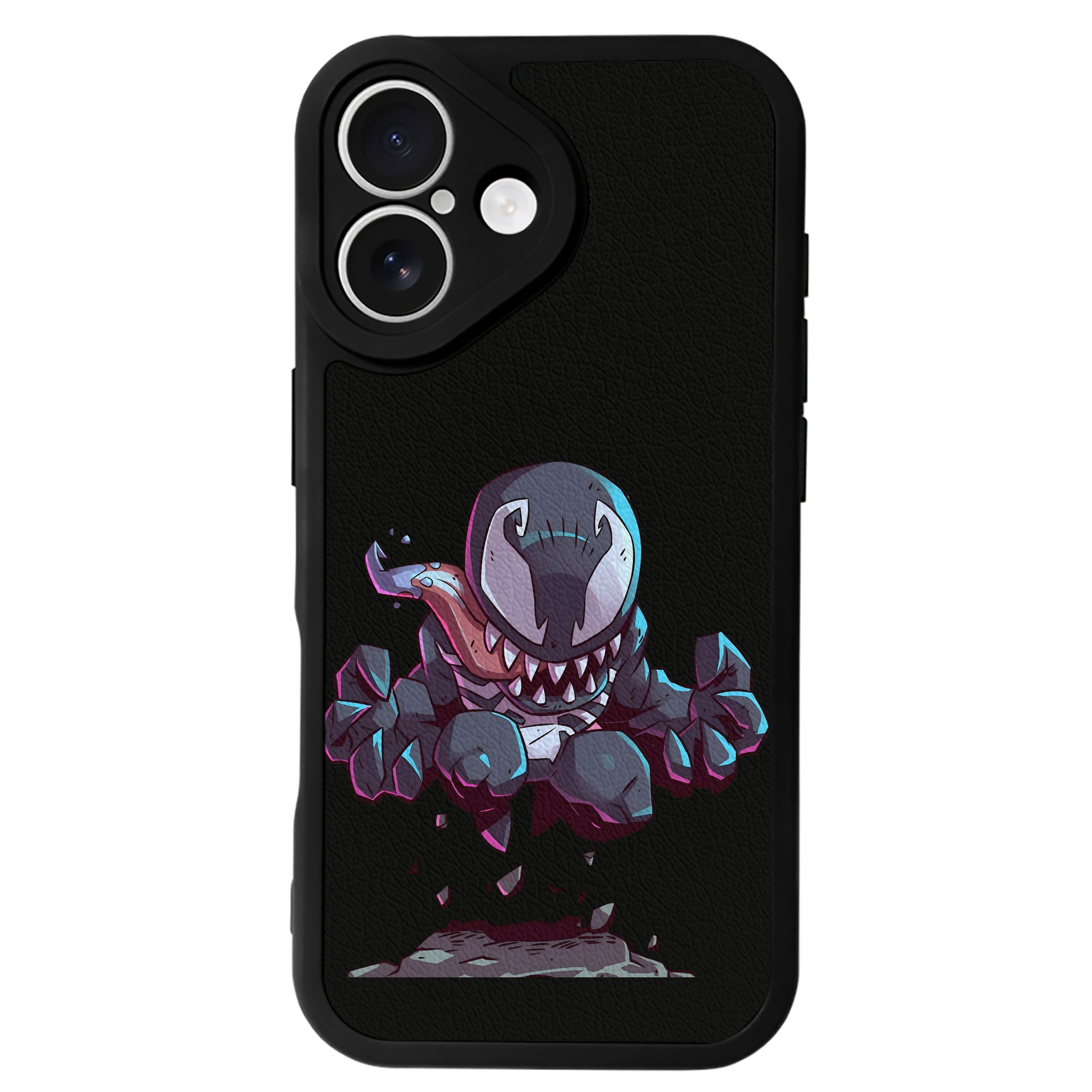 （画像用） アベンジャーズ The Avengers 【iPhone 16シリーズ対応】シリコンスマホケース（レザー調） 材質：シリコン